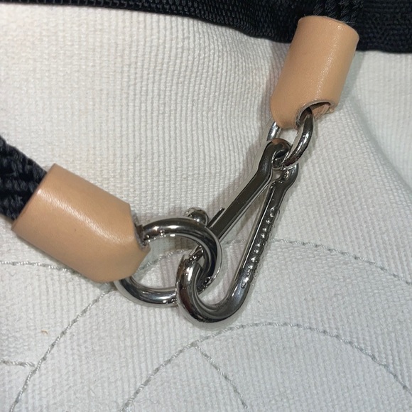 Chanel Shopping XL Timeless Beach Yacht Boating Detail Navy Canvas Nylon Tote - Picture 4 of 11